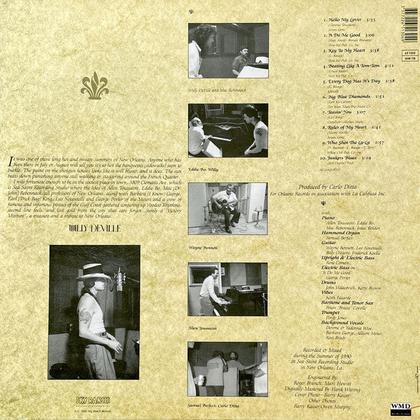 Master Release: Victory Mixture by Willy DeVille