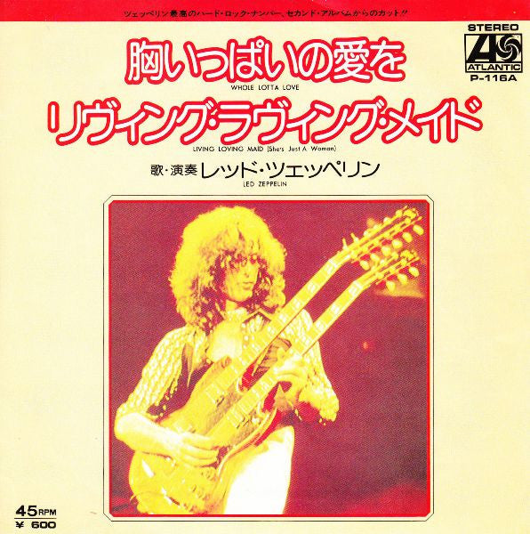 Release: Whole Lotta Love-Vinyl-Japan-1976-P-116A-2958928