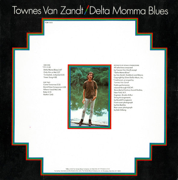 Master Release: Delta Momma Blues by Townes Van Zandt