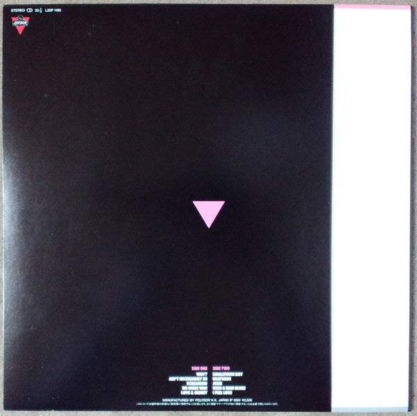 Release: The Age Of Consent-Vinyl-Japan-1984-L25P 1190-4527993