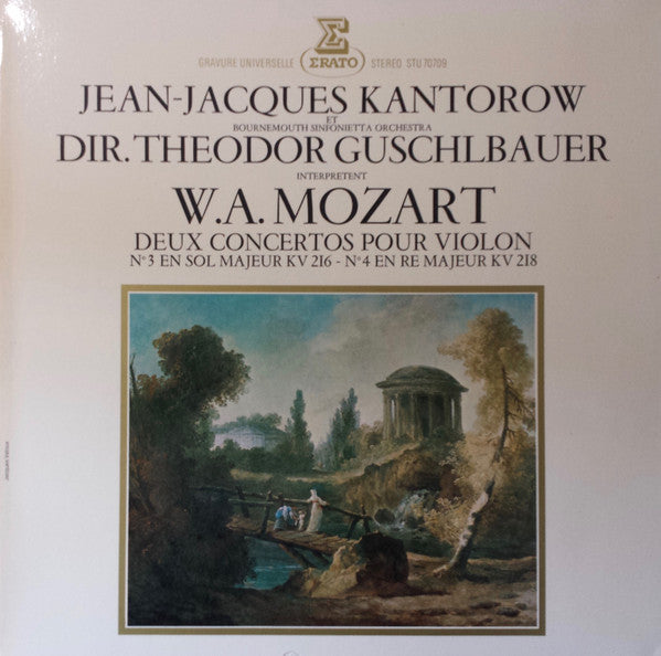 Release: Deux Concertos Pour Violon-Vinyl-France-None-STU 70709-8400797