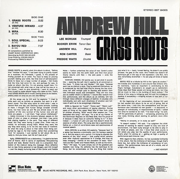 Master Release: Grass Roots by Andrew Hill