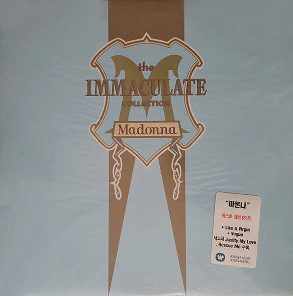 Release: The Immaculate Collection-Vinyl-South Korea-1990-1-26440, 1-26440-7535231