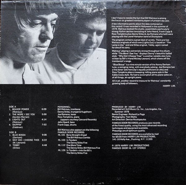 Release: Watrous In Hollywood-Vinyl-US-1979-HL 127-5303881