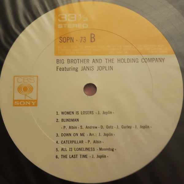 Big Brother & The Holding Company Featuring Janis Joplin
