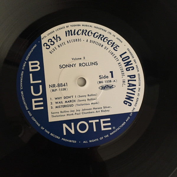 Sonny Rollins Vol. 2