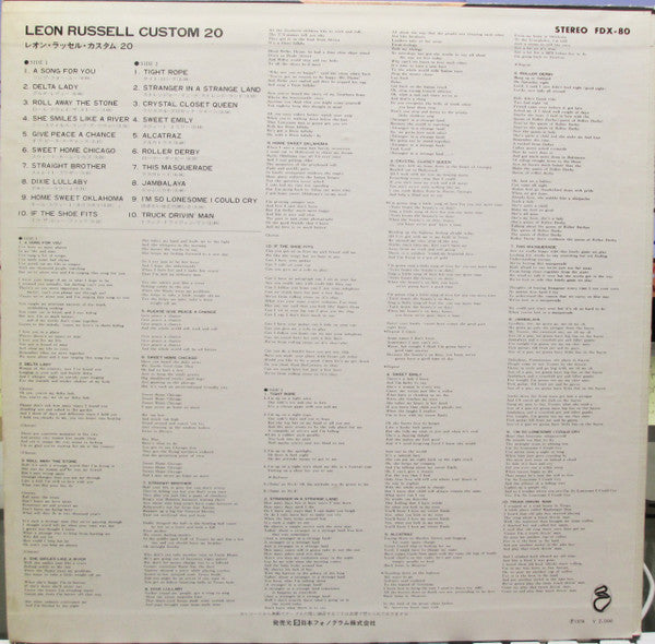 Leon Russell Custom 20