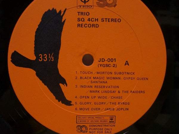 Trio SQ 4ch Stereo Record