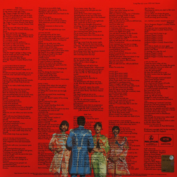 Release: Sgt. Pepper's Lonely Hearts Club Band-Vinyl-Italy-2017-PCS 7027, 5099969942617-9779216