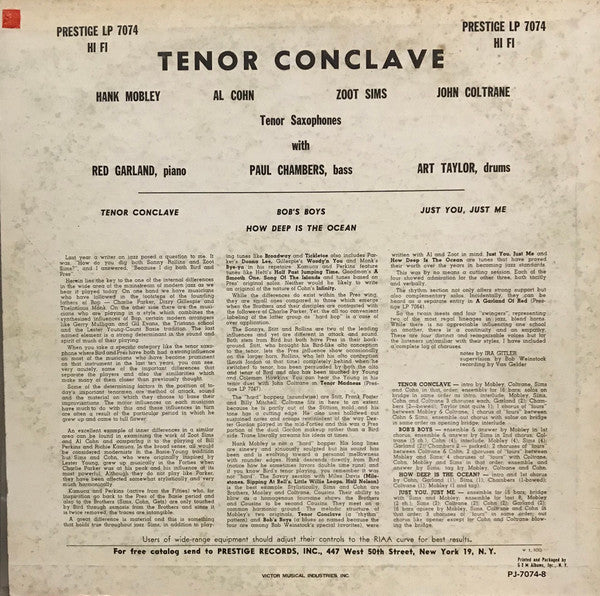 Tenor Conclave