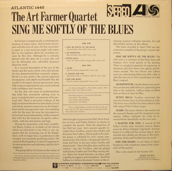 Sing Me Softly Of The Blues