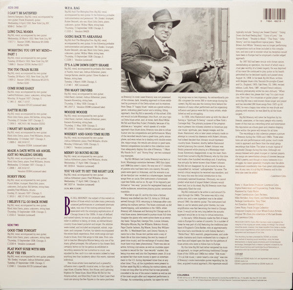 Master Release: Good Time Tonight by Big Bill Broonzy