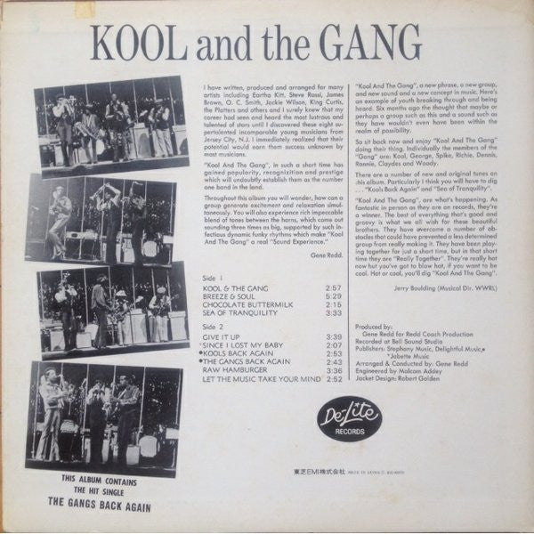 Master Release: Kool And The Gang by Kool & The Gang