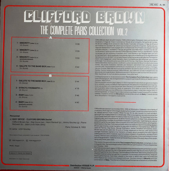 Release: The Complete Paris Collection Vol. 2-Vinyl-France-1979-36, JL. 86-9160152