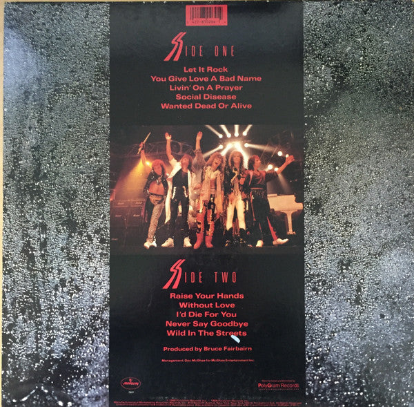 Master Release: Slippery When Wet by Bon Jovi