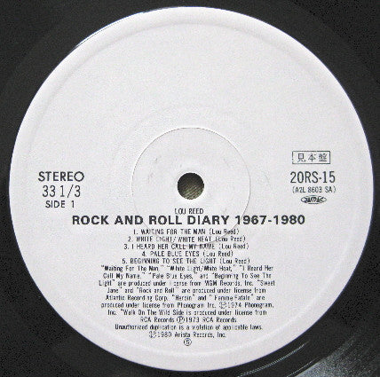 Release: Rock And Roll Diary 1967-1980-Vinyl-Japan-1980-20RS-15-3719915