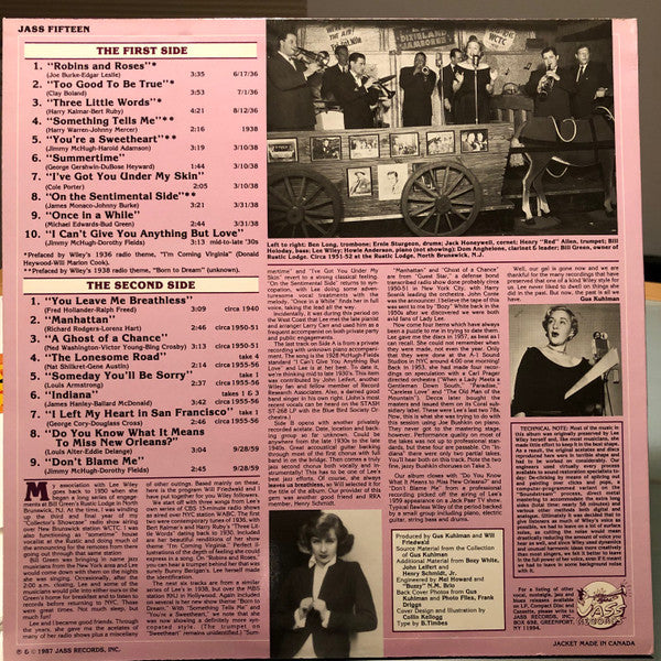 Release: Unknown Release-Vinyl-US-1987-Jass Fifteen-4013946