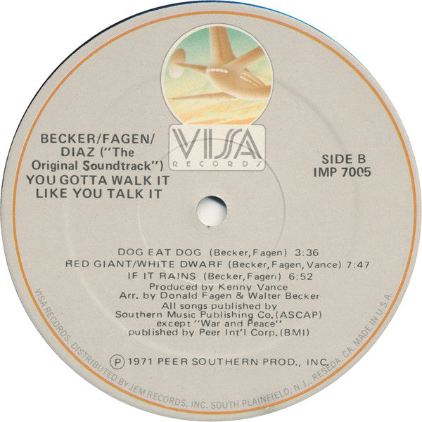 Master Release: You Gotta Walk It Like You Talk It (Or You'll Lose That Beat) by The Original Sound Track