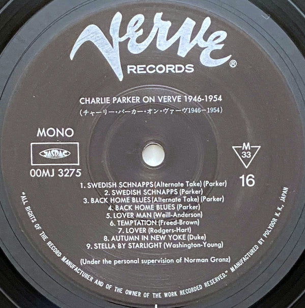 Charlie Parker On Verve 1946-1954