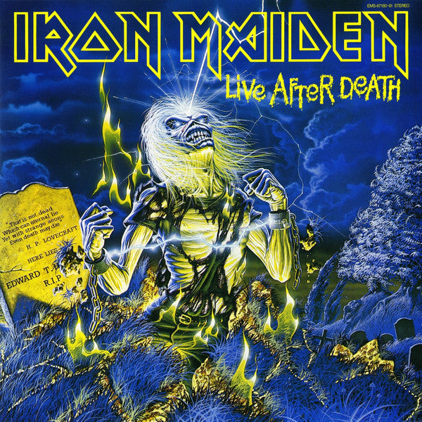 Release: Live After Death-Vinyl-Japan-1985-EMS-67180-81, ES 24 0426 3-3020449