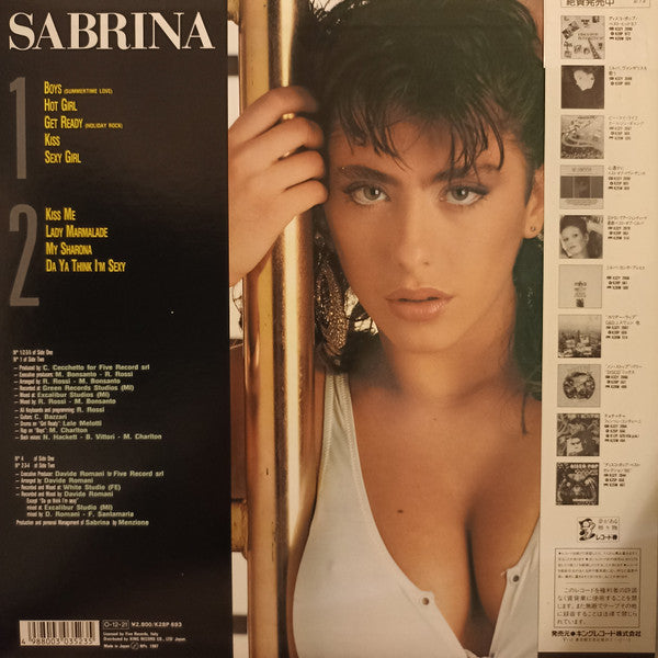 Release: Sabrina-Vinyl-Japan-1987-K28P 693-8453627