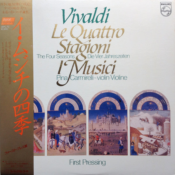 Master Release: Le Quattro Stagioni = The Four Seasons = Die Vier Jahreszeiten by Antonio Vivaldi