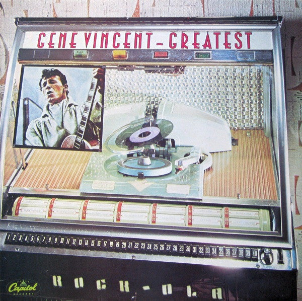 Release: Gene Vincent Greatest-Vinyl-UK-None-CAPS 1001-2079463