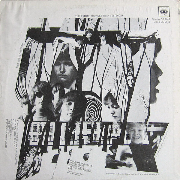 Release: Younger Than Yesterday-Vinyl-US-1971-CS 9442-1195085