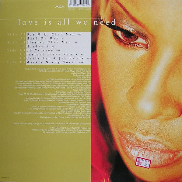 Master Release: Love Is All We Need by Mary J. Blige