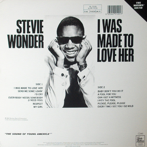 Release: I Was Made To Love Her-Vinyl-Europe-None-WL 72120, WL72120-2723591