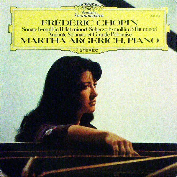 Release: Sonate B-moll (In B Flat Minor) - Scherzo B-moll (In B Flat Minor) - Andante Spianato Et Grande Polonaise-Vinyl-Germany-1975-2530 530-2950246