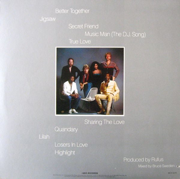 Master Release: Camouflage by Rufus & Chaka Khan