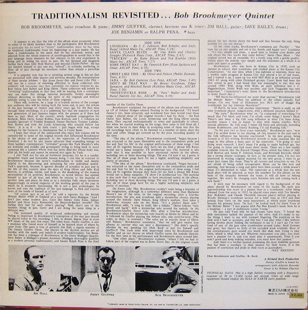 Release: Traditionalism Revisited-Vinyl-Japan-1973-LLR-8890-2752816