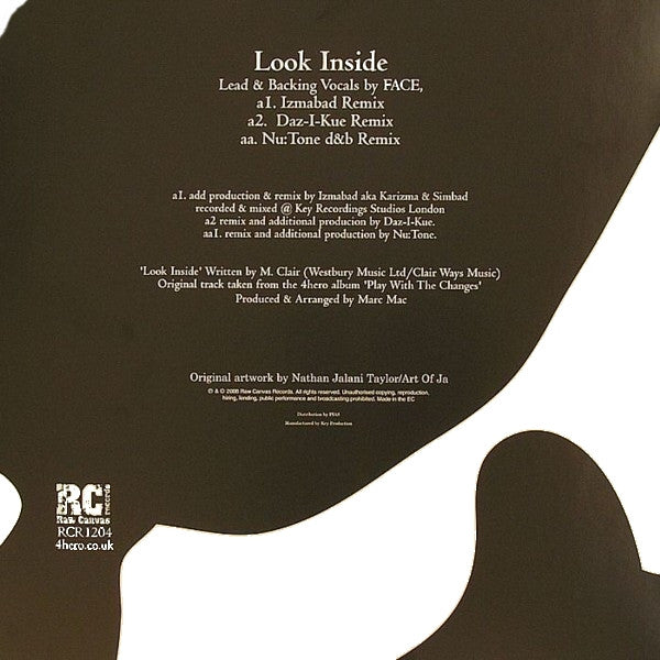 Release: Look Inside-Vinyl-UK-2008-RCR1204-1409615