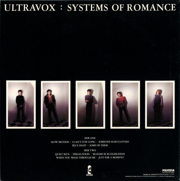 Release: Systems Of Romance-Vinyl-Japan-1981-20S-63, ILPS 9555-3358954