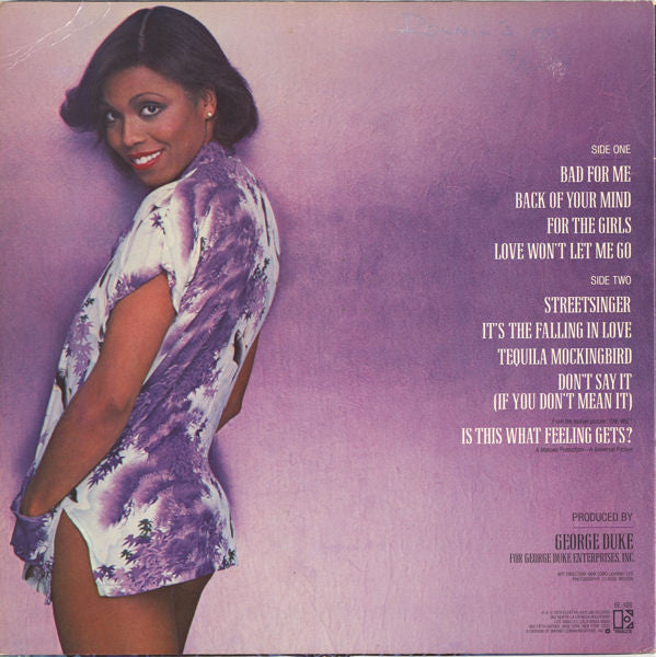 Master Release: Bad For Me by Dee Dee Bridgewater
