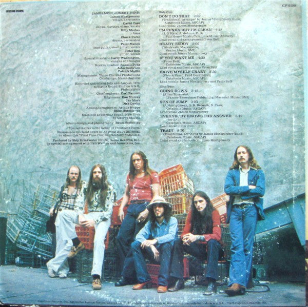 Master Release: First Time Out by James Montgomery Band