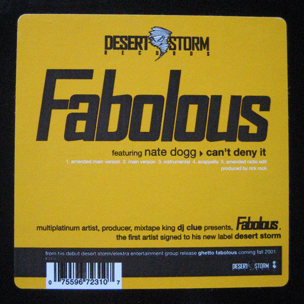 Master Release: Can't Deny It by Fabolous