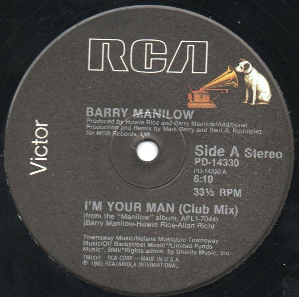 Release: I'm Your Man-Vinyl-US-1985-PD-14330-1237131