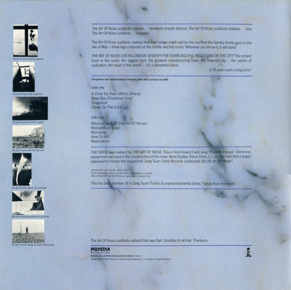 Master Release: Who's Afraid Of The Art Of Noise by The Art Of Noise