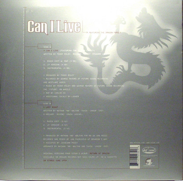 Master Release: Can I Live by Sisqo
