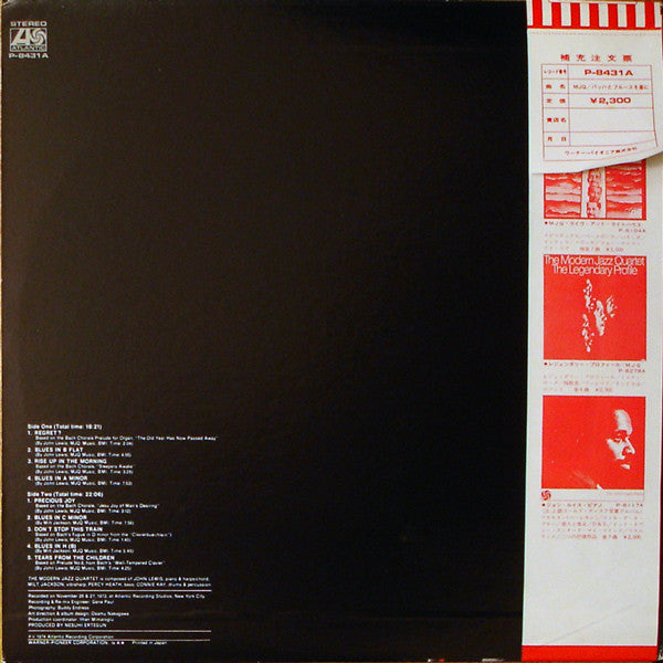 Release: Blues On Bach-Vinyl-Japan-1974-P-8431A-2085457
