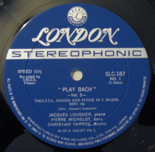 Play Bach Vol. 5