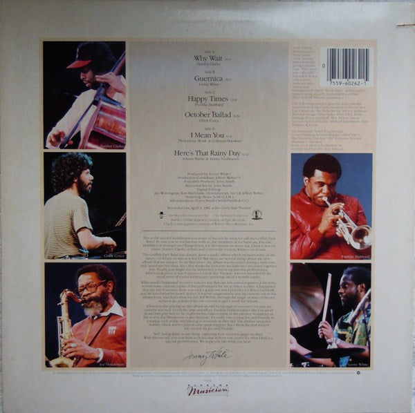 Release: The Griffith Park Collection 2 In Concert-Vinyl-US-1983-60262-1-I-3037902
