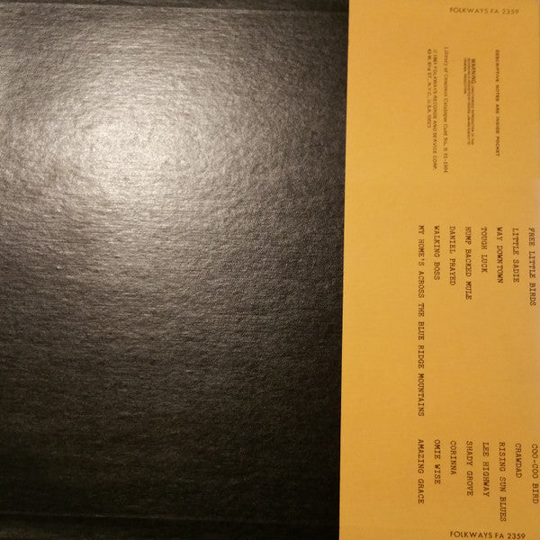 Master Release: Old Time Music At Clarence Ashley's - Part 2 by Various