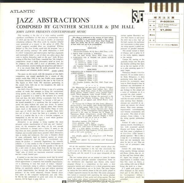 Jazz Abstractions
