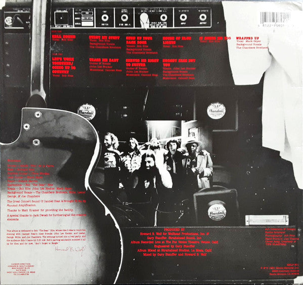 Canned Heat & John Lee Hooker Recorded Live At The Fox Venice Theatre