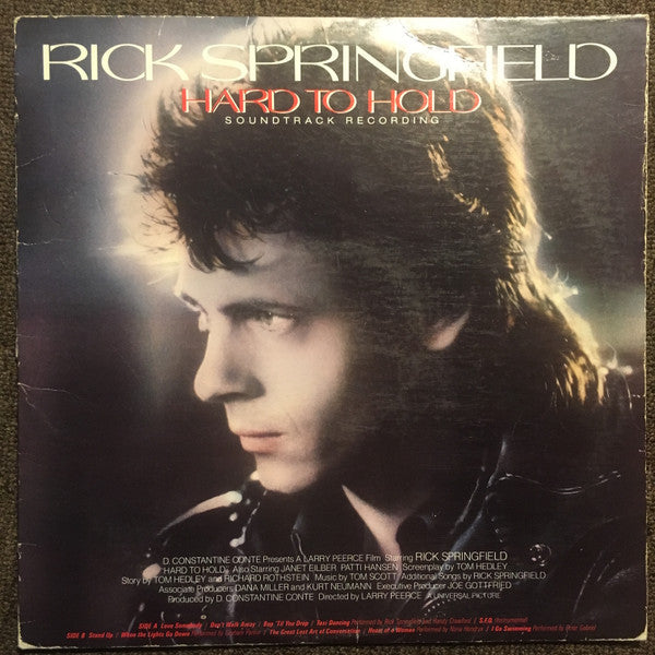 Release: Hard To Hold - Soundtrack Recording-Vinyl-US-1984-ABL1-4935-12322180