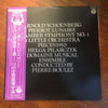 Arnold Schoenberg - Pierrot Lunaire, Op. 21 / Chamber Symphony No.1 / 3 Little Orchestra Pieces (1910) (Vinyl, LP, Album, Stereo) Very Good Plus (VG+) / Very Good Plus (VG+)