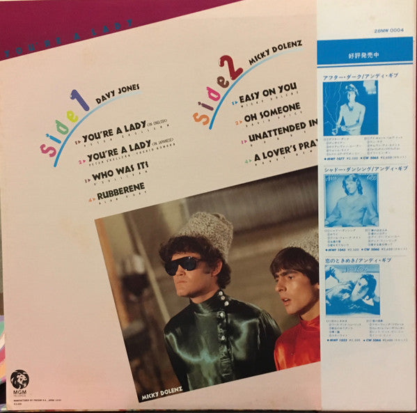 Master Release: You're A Lady by Davy Jones